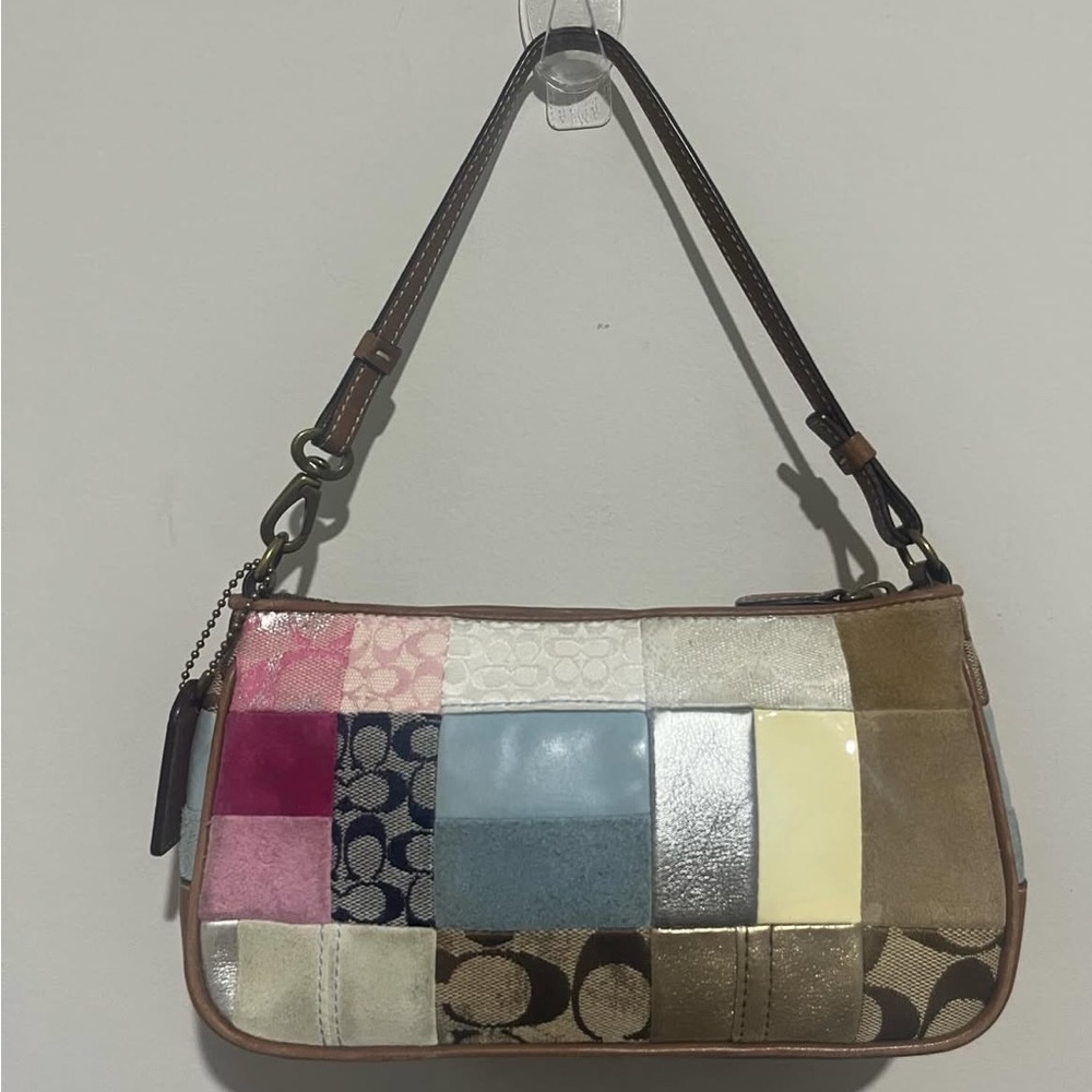Coach y2k 2006 Patchwork Pochette demi